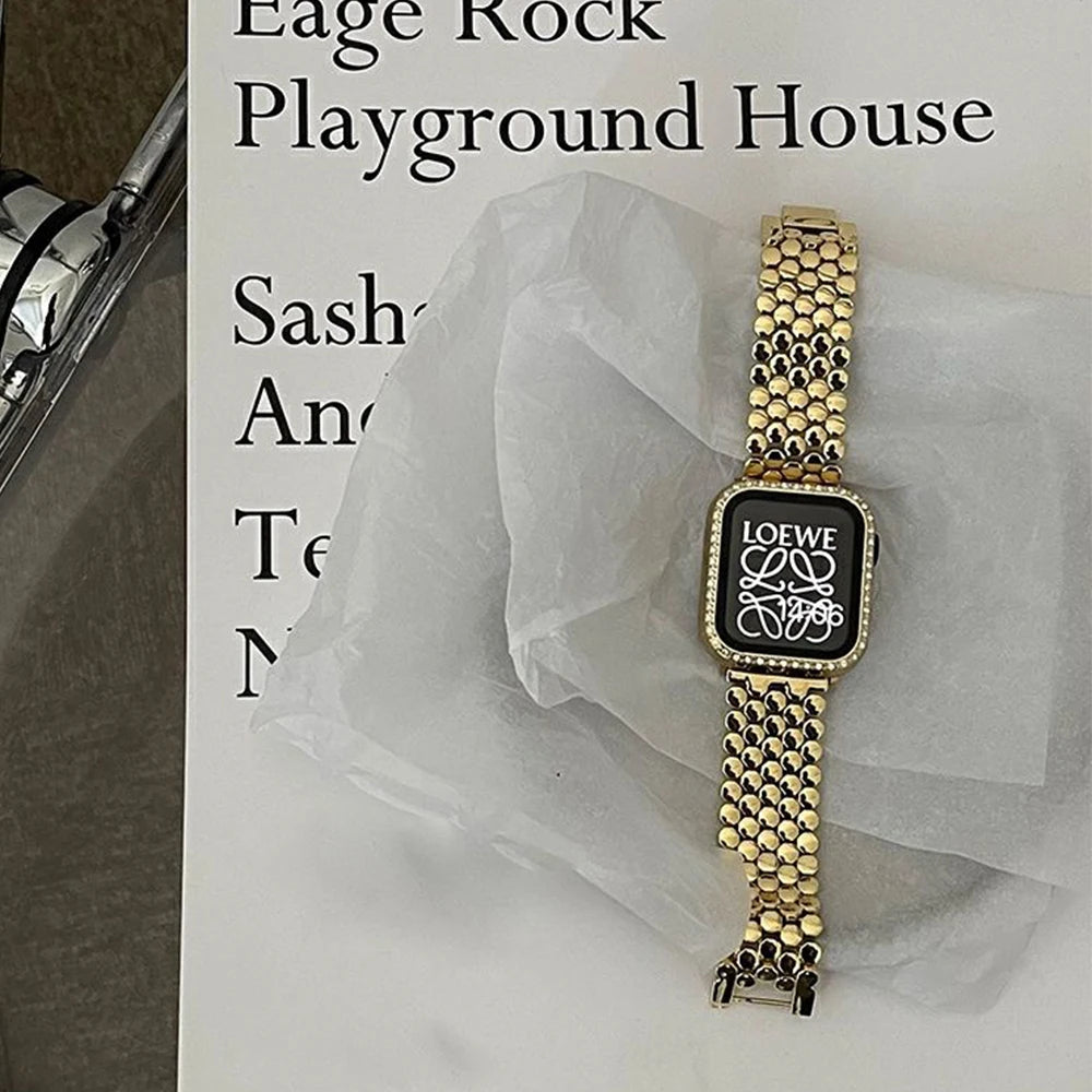 Stainless Steel Apple Watch Band Strap – Premium Style & Fit!