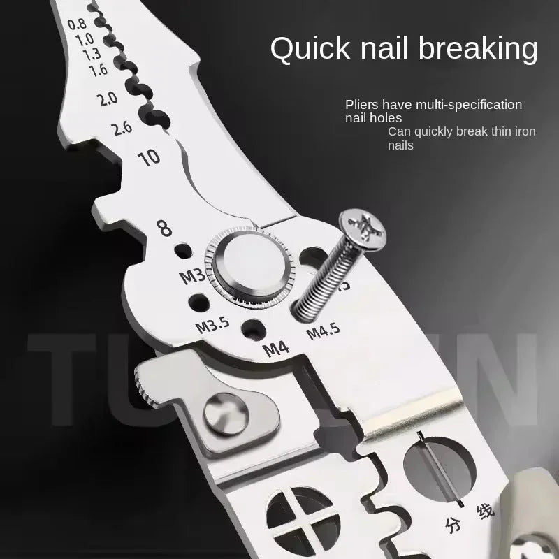 🔧 Multi-Function Electrician Pliers