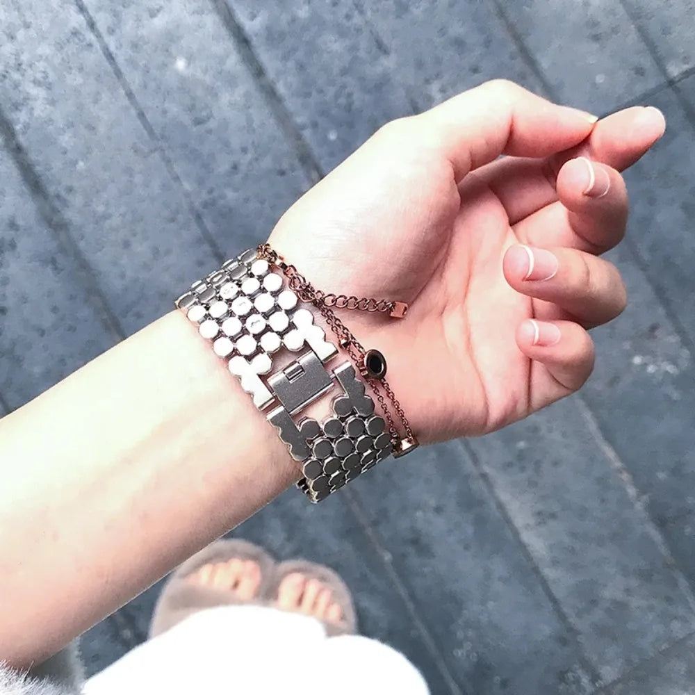Stainless Steel Apple Watch Band Strap – Premium Style & Fit!