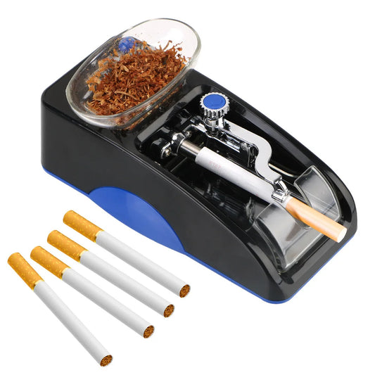 💨 Electric Cigarette Roller 🔌 110V/230V | EU/US Plug | DIY Smoking Tool