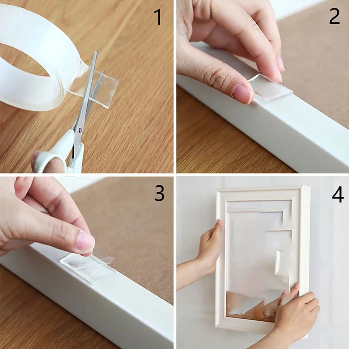 Ultra-Strong Double-Sided Adhesive Tape – Waterproof & Heavy-Duty