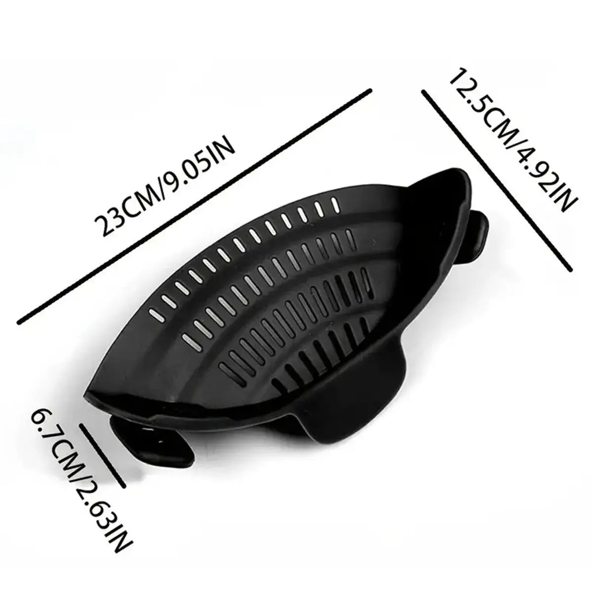 🍲 Adjustable Clip-On Pot Strainer 🥣 Kitchen Tool