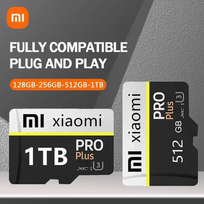Xiaomi Micro SD Card 2TB/1TB/512GB – Class 10 High Speed TF Card 💾