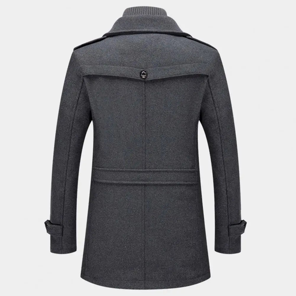 🧥 ONESTAND Men's Autumn/Winter Overcoat – Layered Look, Casual Cool ❄️