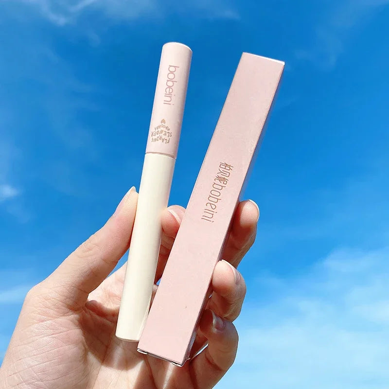 Silk FibSilk Fiber Curling Mascara ✨er Curling Mascara, Ultra-Fine Brush, Lengthening & Volumizing, Waterproof, Smudge-Proof, Long-Lasting, Unisex, Eye Safe