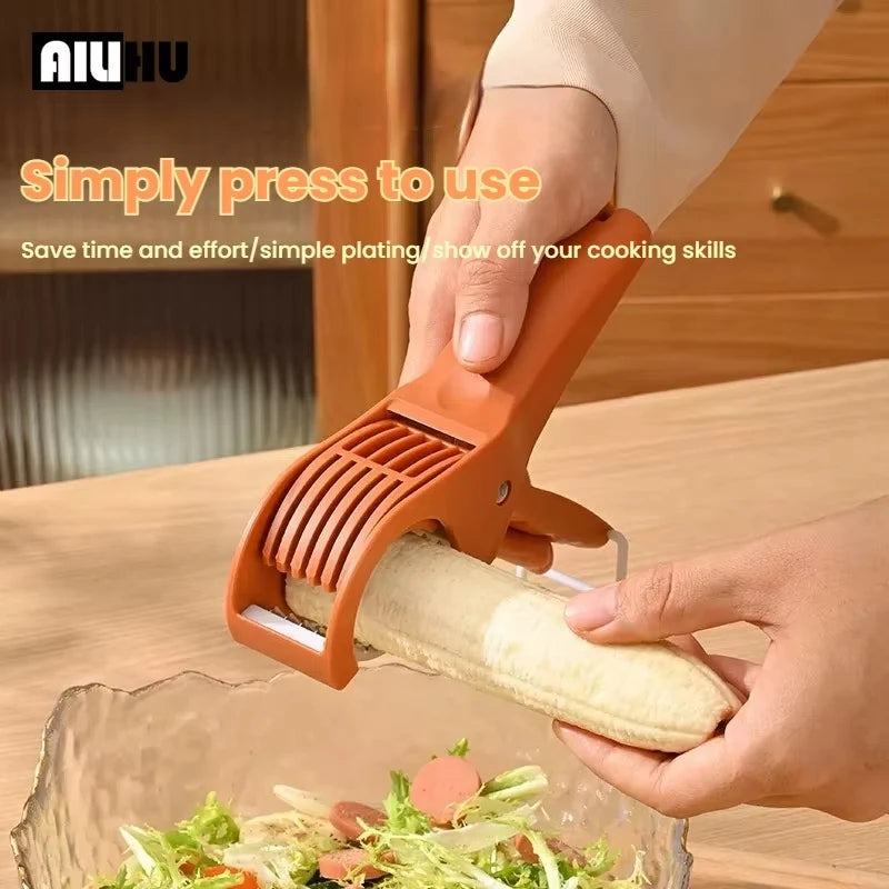 🥗 HooFun Stainless Steel Slicer | Veg & Fruit Cutter