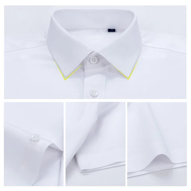 👔 Men's Premium Ultra-Stretch Dress Shirt – Silky & Versatile ✨