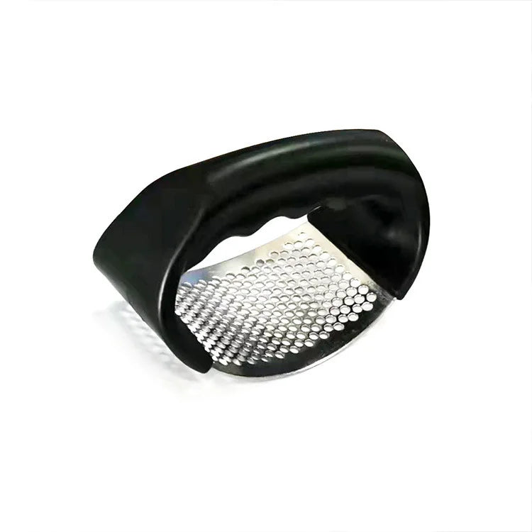 🧄 Stainless Steel Garlic Crusher | Manual Mincer Tool