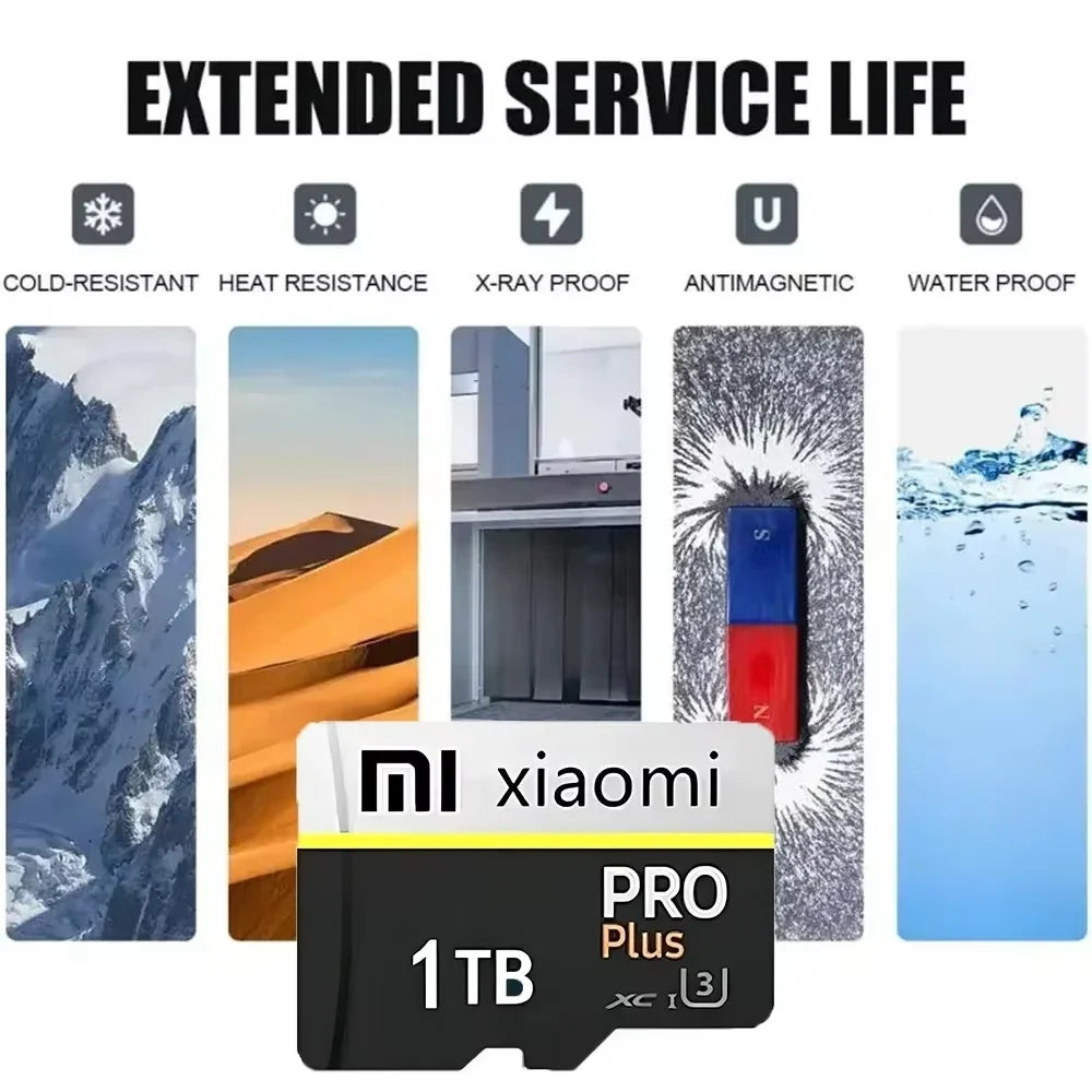 Xiaomi Micro SD Card 2TB/1TB/512GB – Class 10 High Speed TF Card 💾