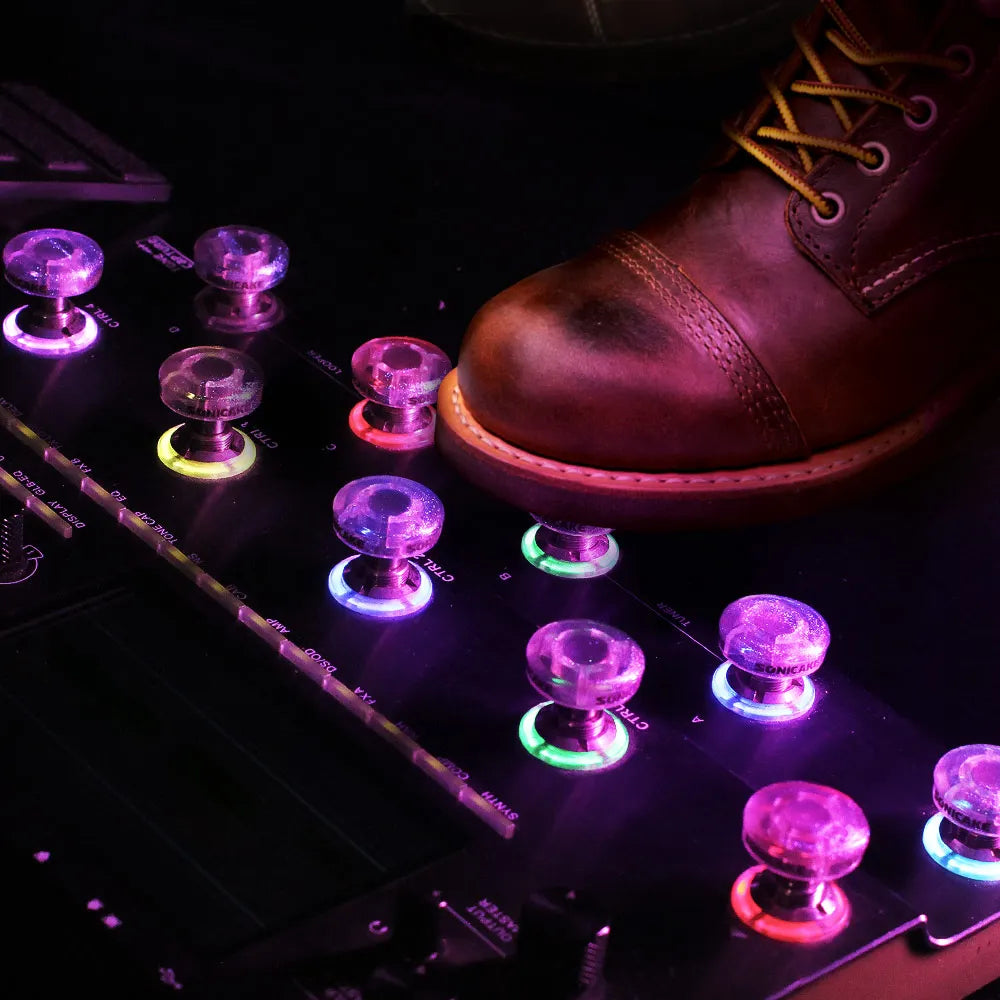 Clear Footswitch Toppers (20 PCS)
